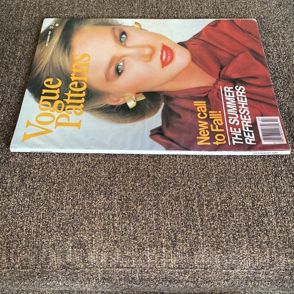 Vintage VOGUE Pattern Book July August 1980 RARE - Picture 5 of 5